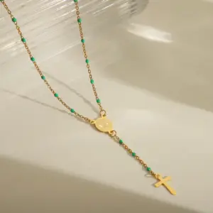 Virgin Mary-Green