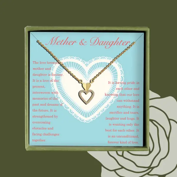 Wholesale Simple Style Cross Heart Shape Copper Plating Inlay Zircon 18k Gold Plated Pendant Necklace