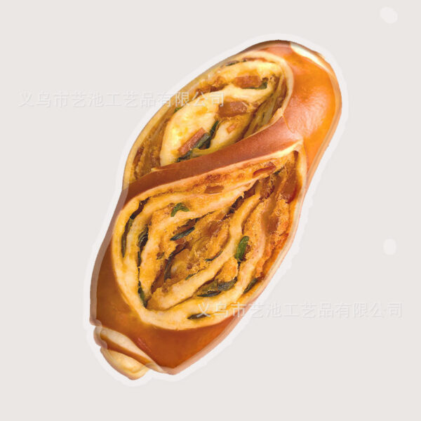 oly-f00c1e9daccf764baa3959f108ef0d51 Wholesale simulation bagels hand-made bread keychain creative acrylic jewelry bag pendant