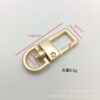 oly-f016fbb06eb29e66f23a7cfb72090020 Wholesale mobile phone lanyard five-piece bag buckle flat wire spring ring hanging clock hook buckle 8-shaped buckle square door buckle suit