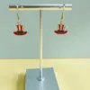 oly-f01ffc3119ee3483d1236e84f8a081d2 Wholesale Independence Day Heart Apple Star Alloy Geometric Pattern Style Women's Earrings Cake Mouth Dangle Hoops