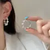 Wholesale Fashionable Geometric Irregular Metal Earrings Women's Stylish Unique Design Trendy Versatile Jewelry Accessories