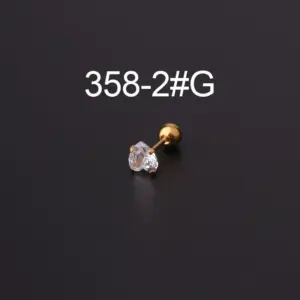 2#-Gold / 5mm