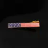 Wholesale American Flag Men's Zinc Alloy Cufflinks In French Style With Stamping Craft