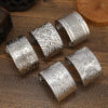 Wholesale Retro Ethnic Style Miao Silver Wide Edition Bracelet Carved Pattern Women's Bohemian Bracelet Xizang Bracelet Alien Accessories