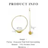 Wholesale 316L Stainless Steel Sun Waterproof Non Tarnish Surgical Steel Lady Cable Chain Pendant Necklace For Women's