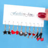 Wholesale jewelry elegant fashion flower rose small daisy earrings love unicorn bee earrings