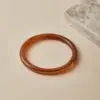 oly-f17f31e6d75fc007d06626a300cb877a Wholesale Plain Circle Bracelet Stackable INS Style Versatile Business Commuting Bracelet (Accessory) Waterproof Non-Fading Round Acrylic Resin