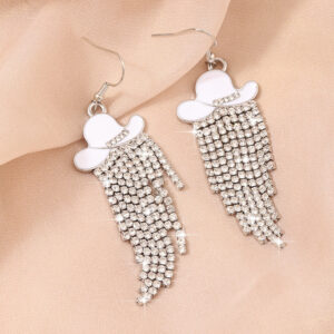 White-silver tassel