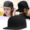 oly-f18229671c9d81cb9d50e2e0366e7ac6 Wholesale Autumn and Winter Outdoor Men's Hip Hop Cap Flat Street Dance Cap Men's and Women's Thickened Flat Cap Warm Woolen Baseball Cap