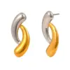 Wholesale Retro Heart Shape Stud Earrings For Women In Durable 304 Stainless Steel