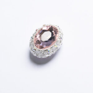 19x25mm oval pink