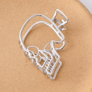 19#Skull silver