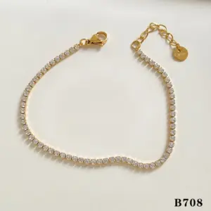 Tennis Chain / Gold
