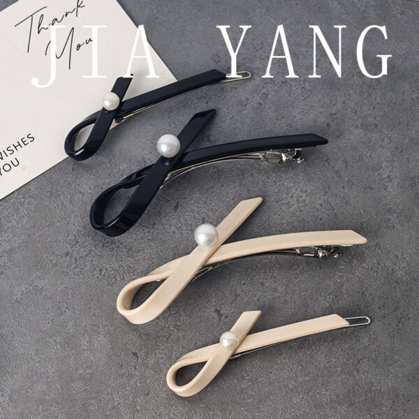 Wholesale France Alexandria Elegant Bow Classic Light Luxury All-match Bangs Clip Cute Broken Hair Side Clip for Women