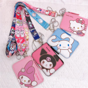oly-f2024bc1f6025a4c61c074f84536bee2 Wholesale Cartoon Kurumi Yugui Dog Card Set Change Work Card Set Work Card Tag with Key Ring Lanyard Neck