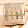 Wholesale Titanium steel colorfast, elegant and luxurious clavicle necklace accessory