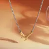 Wholesale Asymmetrical Irregular Necklace For Women In 304 Stainless Steel With 18K Real Gold Plated PVD Coated Finish And Box Chain