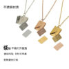 oly-f230cf38853ce6451a5617778116b360 Wholesale Creative High-End Light Luxury Love Letter Can Be Flip-Top with Magnetic Envelope Necklace Can Be Engraved Valentine's Day Gift