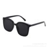 Wholesale Korean-style Retro Box Rice Nail Sunglasses Men and Women's Plain Fashionable Large Frame Slimming Sunglasses Concave Sunscreen Glasses