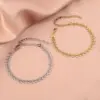 Wholesale Simple Style Leaf 304 Stainless Steel 18K Gold Plated Bracelets In Bulk