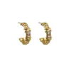 oly-f292f8907973a7f626da38cc423ddc36 Wholesale Copper Zircon Geometric Elegant Streetwear Earrings For Women's