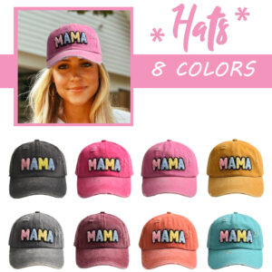 Wholesale 2022 foreign trade new color MAMA letter baseball cap European and American Amazon outdoor sun protection sports cap Women