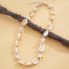 Wholesale Simple and Personalized Fashion Beach Style Starfish Shell Braided Necklace Hawaiian Style Shell Series Necklace