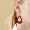 Wholesale Valentine's Day variety of earrings Bohemian style wine glass earrings