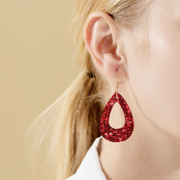 Wholesale Valentine's Day variety of earrings Bohemian style wine glass earrings