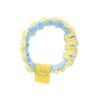 Wholesale High-elasticity fabric lace hair tie, color-blocked hair tie, handmade high ponytail hair rope, hair accessory