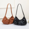 oly-f371a171d0da86b2c9ad1d106afc0a67 Wholesale Shoulder bag, pleated underarm bag, crescent-shaped bag