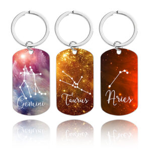 oly-f3766d4dfb8e9c8947ec4447ec4feb2b Wholesale Metal keychain twelve constellation models for colleagues and friends commemorative gift metal lettering keychain