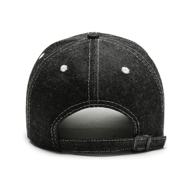 oly-f383509dc409d4d5946c19205a11fc37 Wholesale in stock Denim baseball cap bare cap outdoor Denim monochrome dome big brim sunshade hat