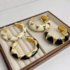 oly-f3a25c102633d831aecb553033634d2c Wholesale French Niche Design Retro Black Gold Enamel Stacked Wearing Wide Bracelet Women's Light Luxury High-end Refined Open Bracelet
