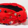 oly-f3bf5ed0a248b501420ed7a3c09fb2df Wholesale Casual Women's American Flag Alloy Cloth Alloy Crystal Hair Band
