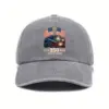 Wholesale Unisex Breathable Baseball Cap With Curved Brim Featuring Printing For America's 250th Anniversary