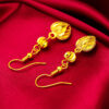 Wholesale Jewelry ladies love earrings Vietnam sand gold women tassel earrings wholesale love earrings