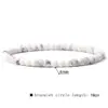 Wholesale Casual Retro Geometric Natural Stone Agate Bracelets In Bulk
