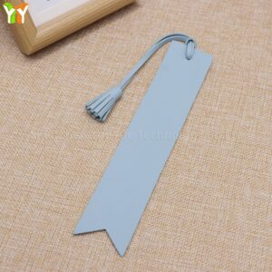 Leather cord style light blue