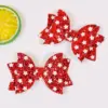 Wholesale Chinese Valentine's Day Bow Hair Clip Shiny Star Children's Onion Pink Bow Hair Accessory
