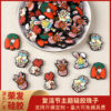 oly-f43a5df355412ca686a43d4f13ac2e2d Wholesale Baby and baby products pacifier chain beaded accessories cartoon rabbit silicone beads Easter cross silicone beads