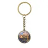 Wholesale United States Independence Day Key Chain In Silver Featuring Durable Alloy Material