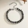 Wholesale PVD Coated Real Gold Plated 18K Gold Irregular Geometric 304 Stainless Steel Elegant Cute Romantic Waterproof Non Tarnish 304 Stainless Steel Lobster Trigger Clasp Closure Bracelets