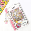 oly-f50e1b1d002786eeb506ebcfbe81402d Wholesale DIY hand ledger creative film a7 rocking notebook cartoon lines puppy animation acrylic loose-leaf book