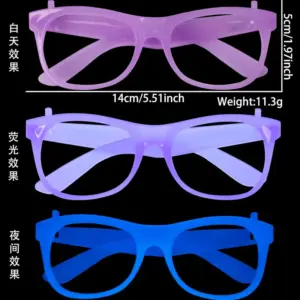 Purple Box / Glow-in-the-Dark Glasses Frame