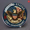 Wholesale United States Flag Brooch Pin Handmade In 304 Stainless Steel, Perfect For American National Day