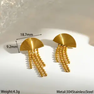 Bead Chain Earrings