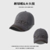 oly-f5aa92cb132b0464193681d2d6fbb420 Wholesale Hat Female Retro Denim English Letter Baseball Cap Graffiti Hat Male British Cap