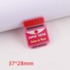 oly-f5b2aa234caecd09c082be8318325b60 Wholesale Nurse acrylic patch doctor patch card sleeve patch easy pull buckle accessories cartoon bar piece telescopic buckle accessories